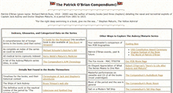 Desktop Screenshot of patrickobrian.com